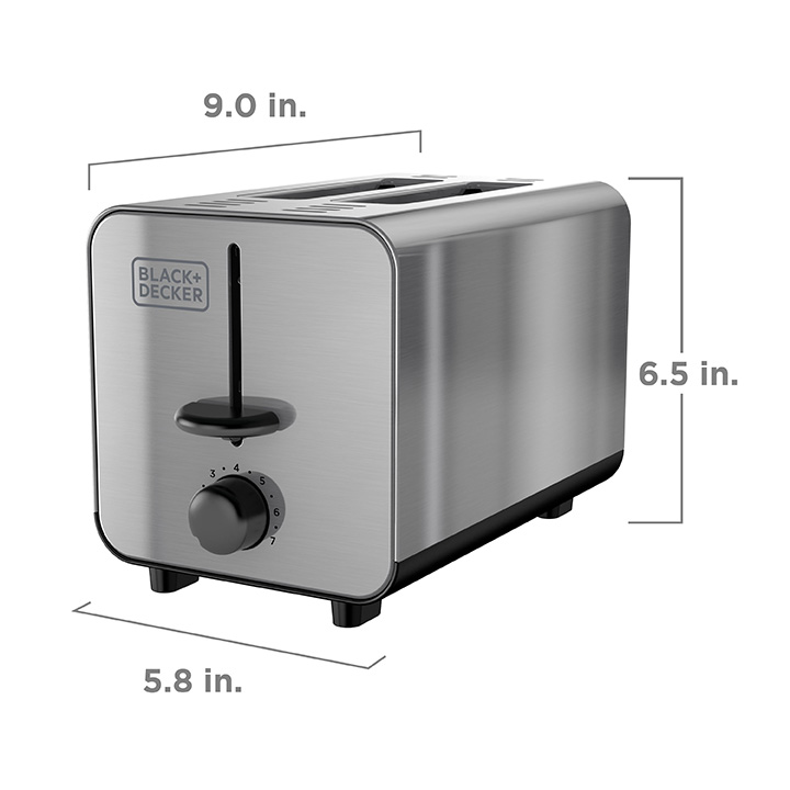 Dimensions of a toaster clearance